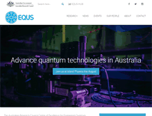 Tablet Screenshot of equs.org